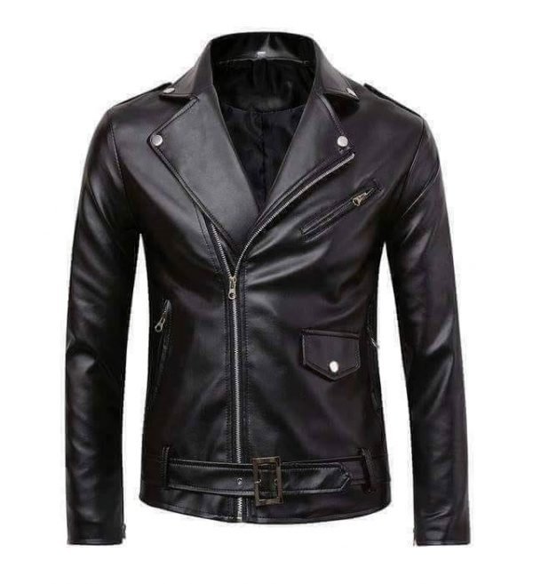 Chaqueta Snake Clasica Cuero Hombre
